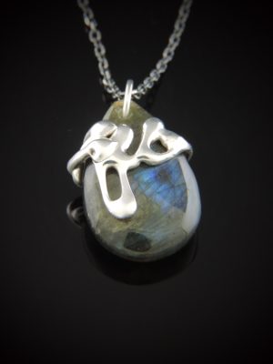 Labradorite and Sterling silver Necklace