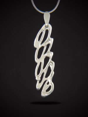 Sterling Silver Cast Necklace