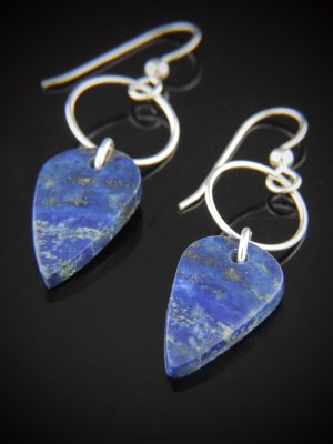 Blue Nuke Lapis Earrings